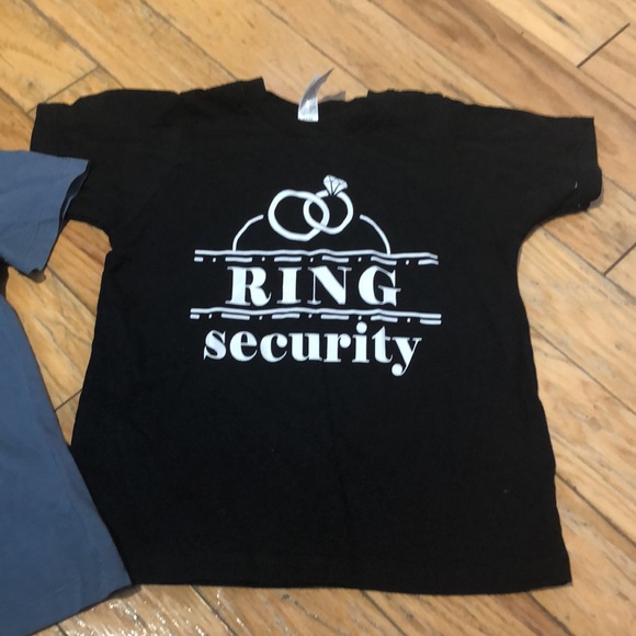 New! Two for 10 toddler t shirts. Blue and black color. Rabbit Skin and Batman. - Picture 2 of 3